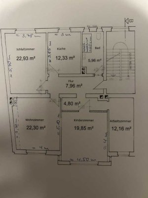 4-Raum-Wohnung in Senftenberg