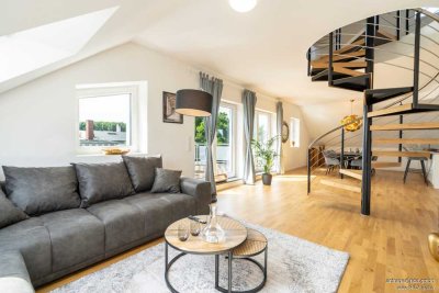 RIDA FLATS - Exklusives Penthouse-Maisonette mit Balkon und Garage in Rodenkirchen (Musikerviertel)