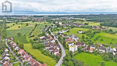 Starke Rendite! Modernisierte 4-Zimmer-Wohnung mit Garage in Friedrichshafen-Lipbach