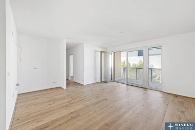 PROVISIONSFREI | Exklusive 3-Zimmer Wohnung mit Grünblick und Loggia