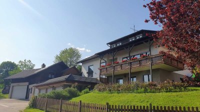 Haus mit Alpenblick