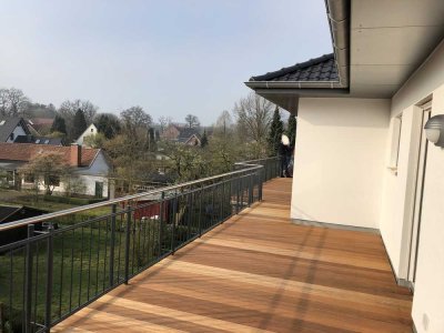 Penthouse-Wohnung mit tollem Balkon und Fahrstuhl