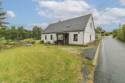 Sanierungsbedürftiges Einfamilienhaus mit großem Garten in Kottengrün bei Werda