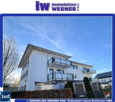 ***Junge, top-gepflegte 3-Zimmer-Wohnung mit Terrassenbalkon, Garage und Stellplatz in Raubling***