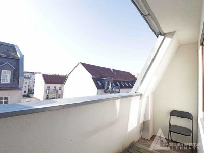 2-Raum-Wohnung in Zweinaundorfer Straße 18a Leipzig, mit Balkon und Einbauküche zu vermieten