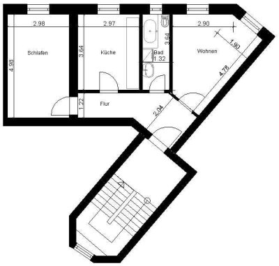 Hübsche 2-Zimmer-Wohnung in Dresden-Trachau