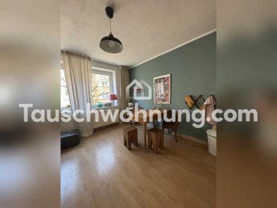 Tauschwohnung: Schöne Wohnung mit Balkon und Gartennutzung