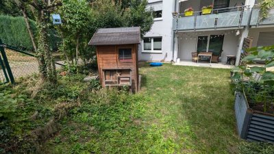 Freundliche 3,5-Zimmer Erdgeschosswohnung mit Garten und Einbauküche in Weinstadt-Großheppach