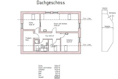 Schöne Dachgeschoß Wohnung in Dingolfing/Höfen nähe BMW