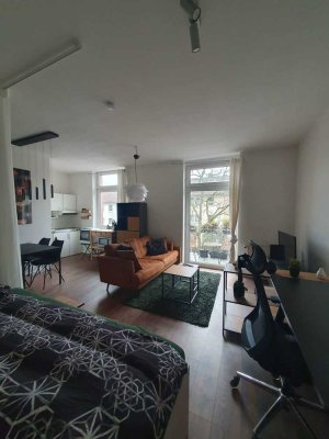 Helle 1-Zimmer-Wohnung (38 m²) mit Balkon im Martinsviertel, Darmstadt