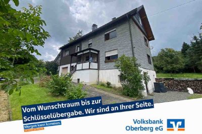 Einfamilienhaus mit Nebengebäude in ruhiger Lage von Morsbach-Wendershagen