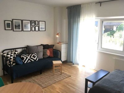 moderne Eigentumswohnung mit Terrasse + Gartenanteil im EG + Garage als Option