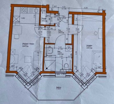 Barrierefreie 2-Raum-Wohnung mit Balkon in Schweich