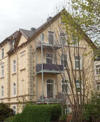 3-Zimmer-Dachgeschoss-Wohnung mit Süd-Balkon im Gründerzeitviertel Gotha-West