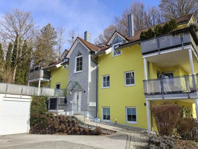 Moderne 3-Zimmer-Terrassenwohnung mit Garten in ruhiger Waldrandlage – Passau Haidenhof