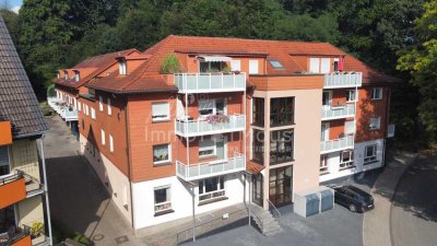 Schöne helle Dachgeschosswohnung mit Balkon im Grünen