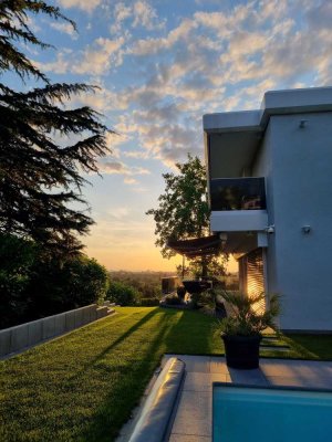 Villa mit unverbaubarem Blick in  Karlsruhe-Durlach am Geigersberg