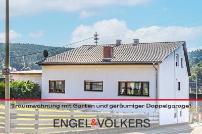 Traumwohnung mit großem, sonnigem Garten und geräumiger Doppelgarage!