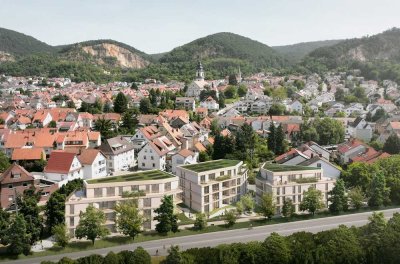 City-Loge mit Weitblick auf den Steinbruch (WE 25)