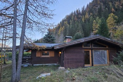 Kuscheliges Holzhaus mitten im Nationalpark Hohe Tauern