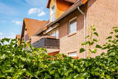 Hübsche, gepflegte Zwei- bis Drei-Zimmer-Eigentumswohnung mit Westbalkon im Herzen von Mellendorf