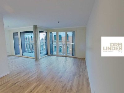 Exklusives Wohnen in Leipzig: 2-Zimmer-Wohnung mit Balkon im Neubauquartier DREILINDEN Living