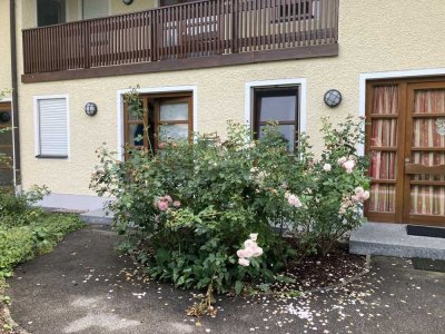 3 Zimmer- Maisonett Wohnung mit eigener Terrasse und Blick ins Grüne