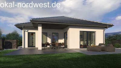 Klassisch / Praktisch / Bungalow - Barrierefreies Wohnen auf ca. 118 m² inkl. überdachter Terrasse