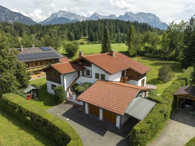 Das Landhaus für die Familie! Rarität: Zweifamilienvilla mit zus. Appartement, Kachelofen & Wellness