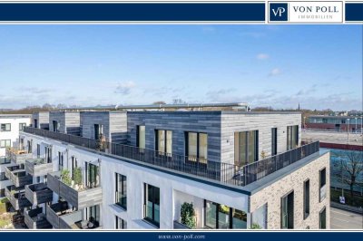 Mit TG-Stellplatz:
Modernes Penthouse mit Süd- und West-Dachterrasse!