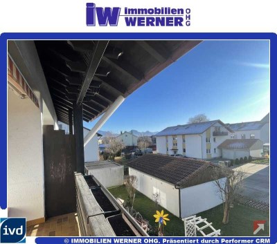 ***Beziehbare, helle 3-Zimmer-Whg. mit SW-Balkon und Einzelgarage in ruhiger Lage - RO/ Pang***