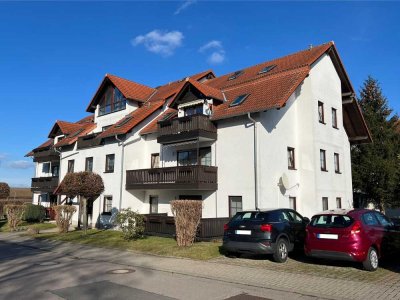 Sanierte 2-Raum-Wohnung im EG mit großer Terrasse in Döbeln (Pommlitz)