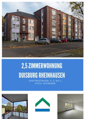 2,5 Zimmer Wohnung mit großem Balkon - Duisburg Rheinhausen