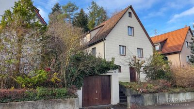 Einfaches Einfamilienhaus mit Garage in Aalen-Wasseralfingen!