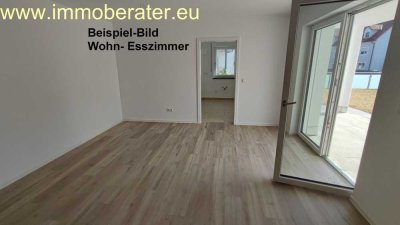 Neubau-projektiert: - 4-ZI-EG-Whg.  / WFL 118 m² -zum fairen Preis / / Terrasse mit eigenem Gartenan