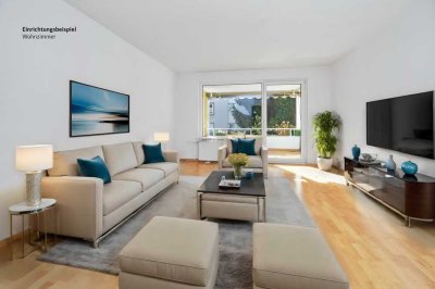 Wunderschöne 3-Zimmer-ETW mit großer Loggia in Mehrfamilienhaus in zentraler Lage in 79183 Waldkirch