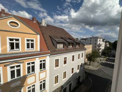 Die ganze Etage für sich allein! Schöne 3-Raum-Dachgeschosswohnung in toller Lage, mit Tageslichtbad