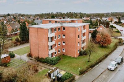 Attraktive 2-Zimmer-Wohnung mit Loggia und Stellplatz in Reppenstedt