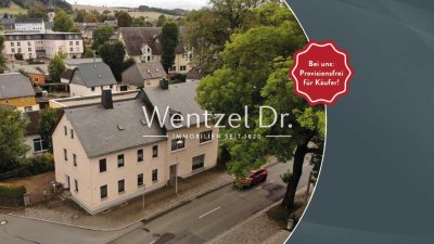 Schönes Wohn- und Geschäftshaus mit Geschichte in Zwönitz