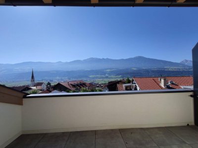 MIETKAUF MÖGLICH! 3 Zimmer Mansardenwohnung Nähe Innsbruck mit Panorama-Bergblick