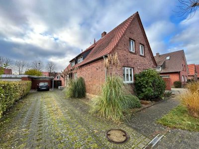 Ideal für Pärchen und Singles: Sonniges Haus mit Galerie, Carport und Garten in Lingen-Reuschberge