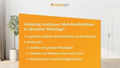 Mehrfamilienhaus mit 4 Wohneinheiten!