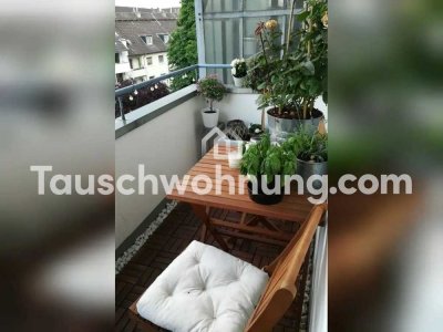 Tauschwohnung: schöne 2-Z-Stadtwohnung mit modernem Bad und Balkon