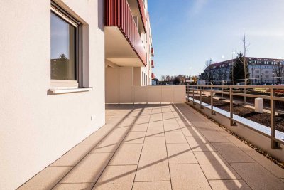 Top Familienwohnung im Süden von Radeberg. Neubau, TG, Terrasse, Balkon, 2 Bäder und FB-Heizung.