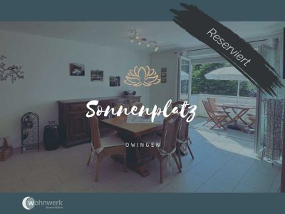 RESERVIERT: Sonnenplatz Owingen - Elegante 2-Zimmer-Wohnung mit großem Balkon und Stellplatz