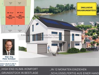 ### Wi.-Schierstein - indiv. planbarer Neubau (mit FESTPREIS und verbindlicher Terminschiene) m. KG