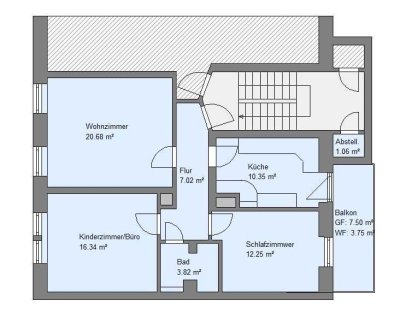 Attraktive 3-Zimmer-Wohnung mit großem Balkon – frisch saniert!