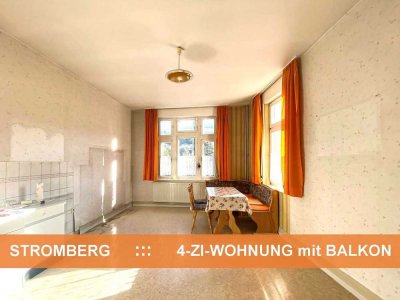 3-ZIMMER-WOHNUNG mit BALKON   :::   BEST-LAGE in STROMBERG