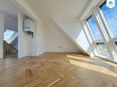 Top sanierte 3 - Zimmer - DG Maisonettewohnung mit zwei Terrassen