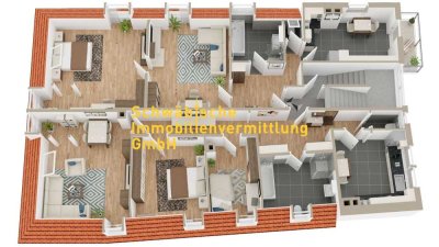 *LEERSTAND VORHANDEN, *Maisonette-Whg., Altbau, *Stgt.-West*, kein Denkmalschutz, ATP-Nr. 10, 11, 12